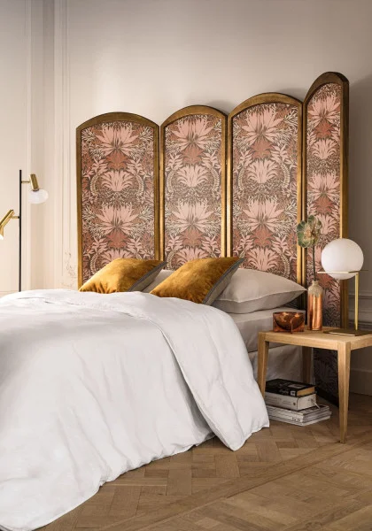 Casamance tapeet Chardon Cognac/Nude