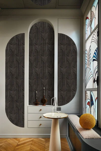 Casamance tapeet Porte Dorée Ambre/Doré