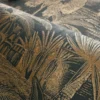 Casamance tapeet Baharia Anthracite/Doré