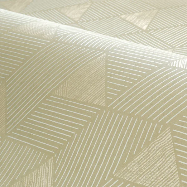 Casamance tapeet Méroé Vert Cendré/Doré