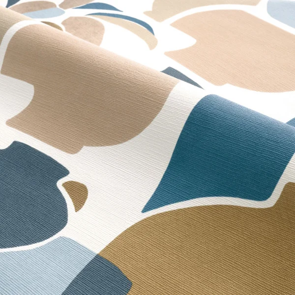 Casamance tapeet Vallauris Camel/Marine