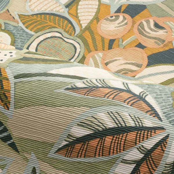 Casamance tapeet Tehuana Céladon/Amande