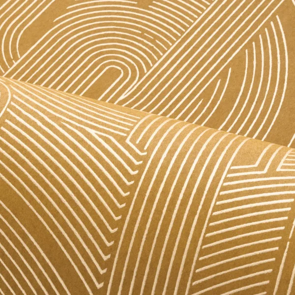 Casamance tapeet Porte Dorée Ambre/Doré