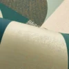 Casamance tapeet Barillet Émeraude/Beige