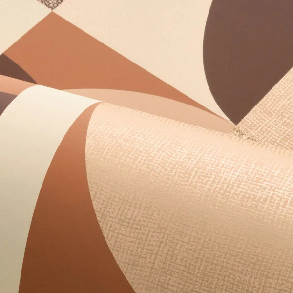 Casamance tapeet Barillet Terracotta/Peau De Pêche