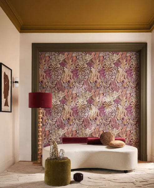 Casamance tapeet Borromee Multicouleurs