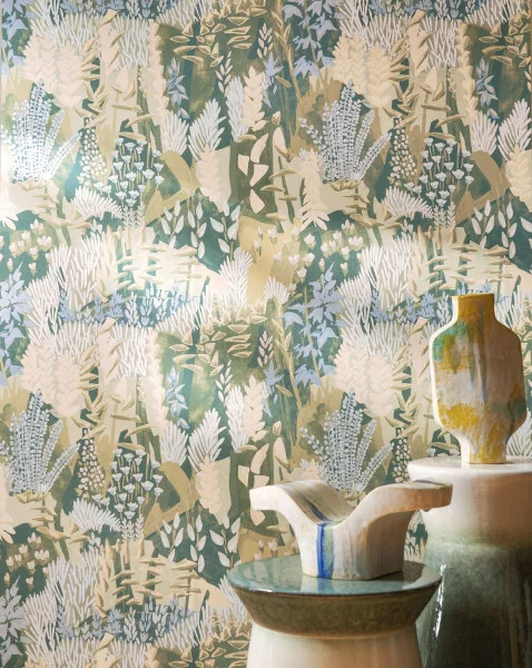 Casamance tapeet Erica Sauge/Lilas