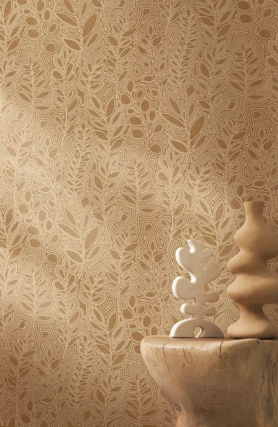 Casamance tapeet Astragale Camel