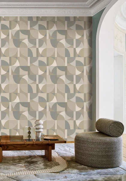 Casamance tapeet Barillet Blanc/Latte