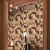 Casamance tapeet Barillet Terracotta/Peau De Pêche