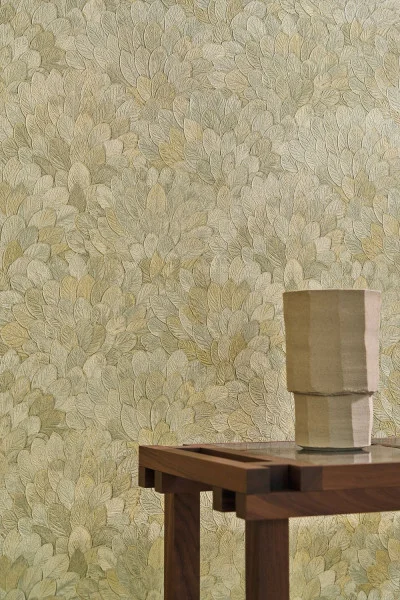Casamance tapeet Feijoa Grège