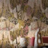 Casamance tapeet Erica Vert Mousse/Blush