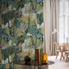 Casamance tapeet Erica Marine/Ocre