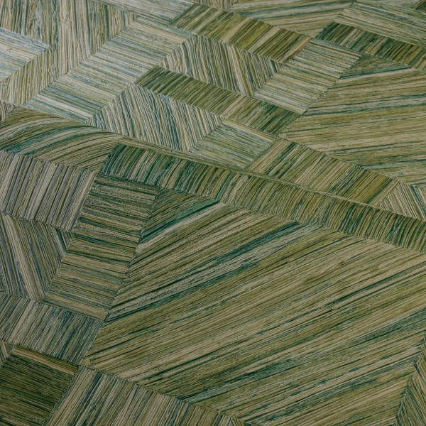 Casamance tapeet Imbrication Vert Mousse
