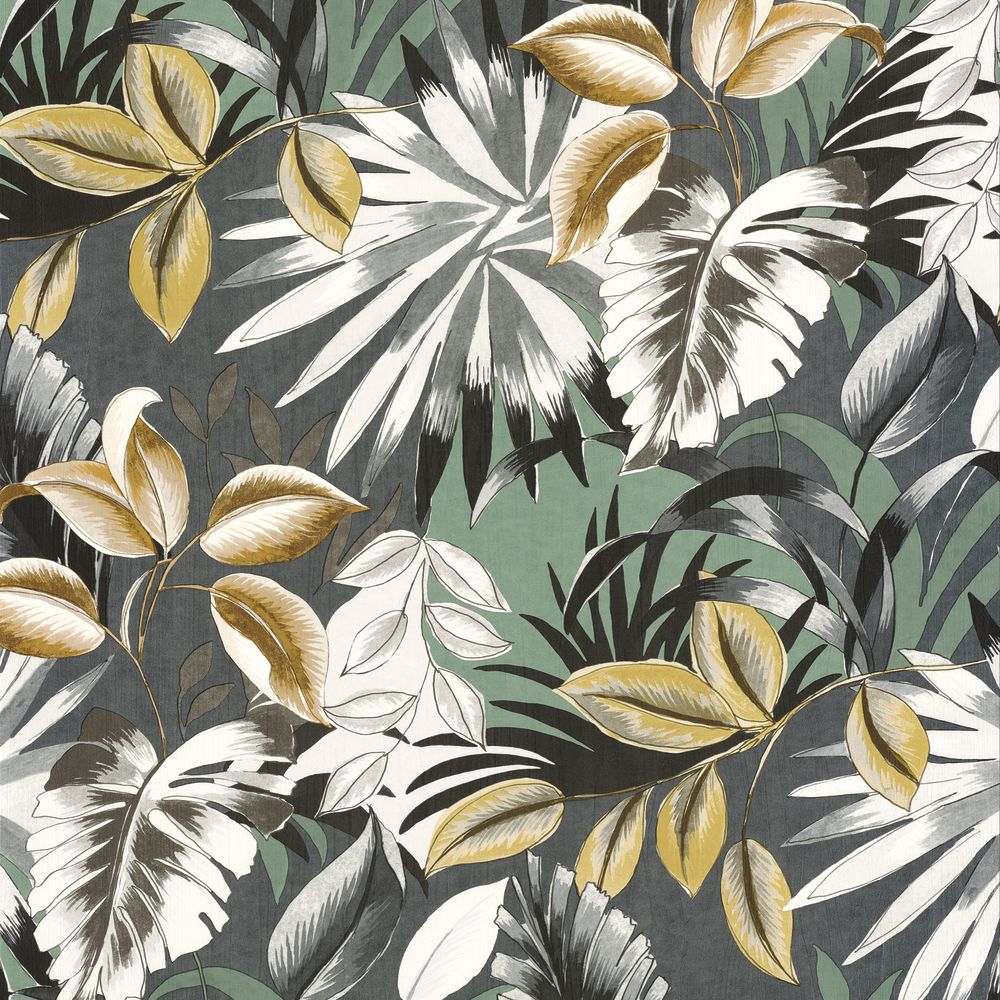 Casamance tapeet Floresta Vert De Gris