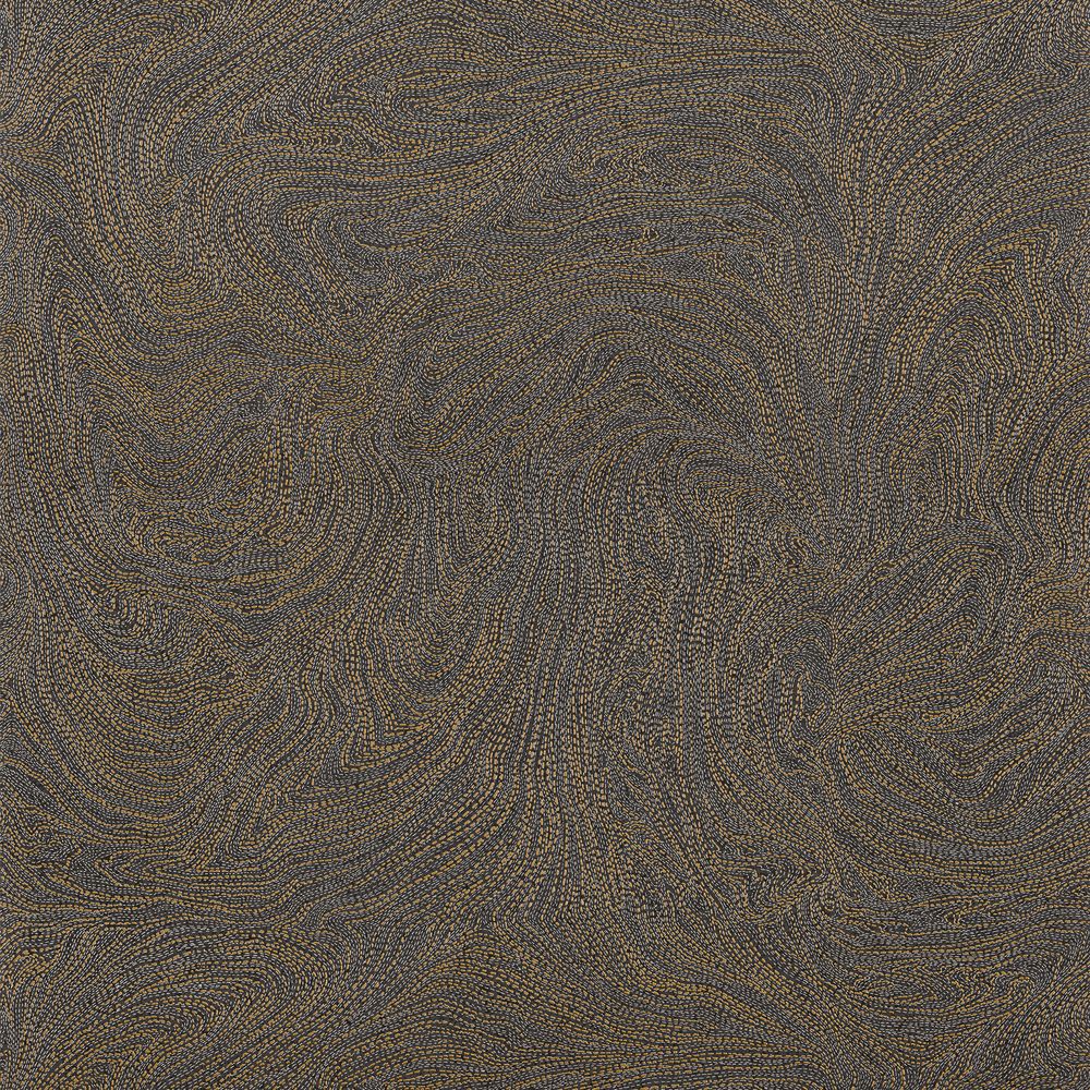 Casamance tapeet Voie Lactee Noir/Dore