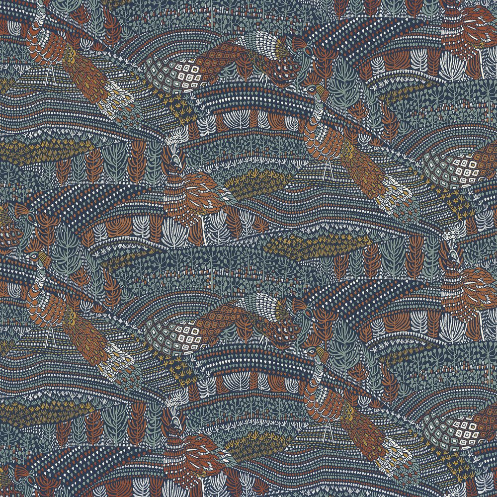 Casamance tapeet Eden Bleu