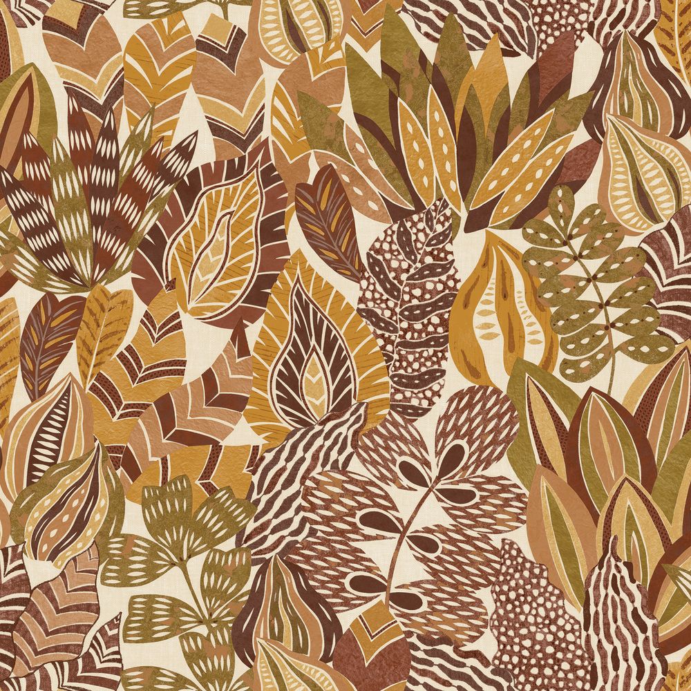 Casamance tapeet Alfabia Terracotta/Curry