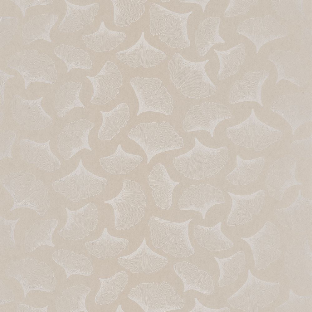 Casamance tapeet Ginkgo Craie