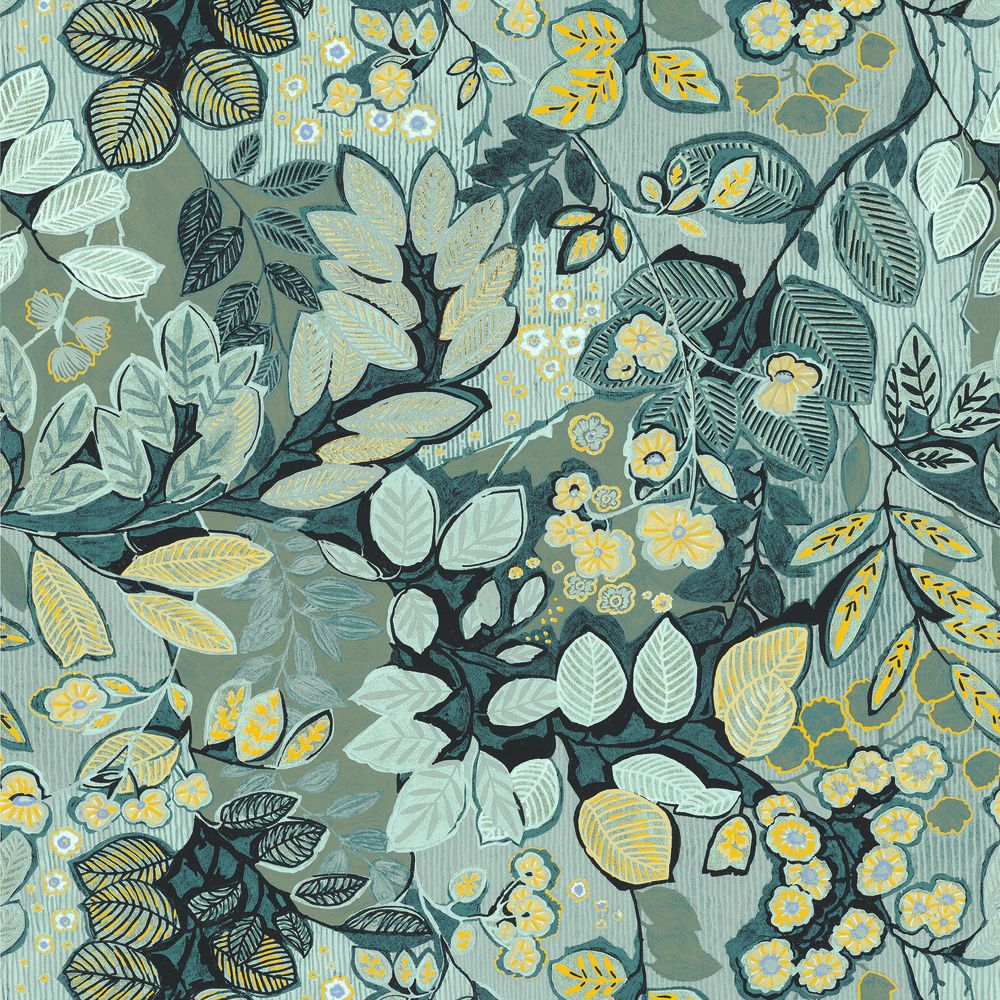 Casamance tapeet Belle De Nuit Celadon