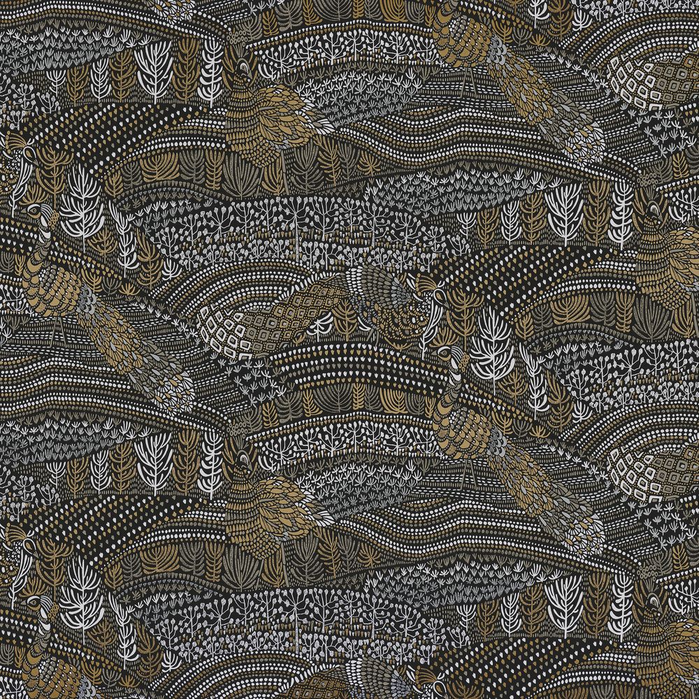 Casamance tapeet Eden Noir