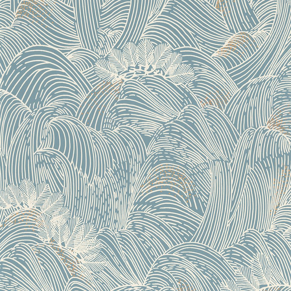 Casamance tapeet Marée Haute Bleu Persan