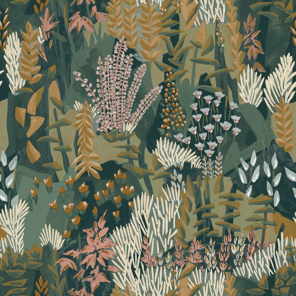 Casamance tapeet Erica Jaspe/Mordoré