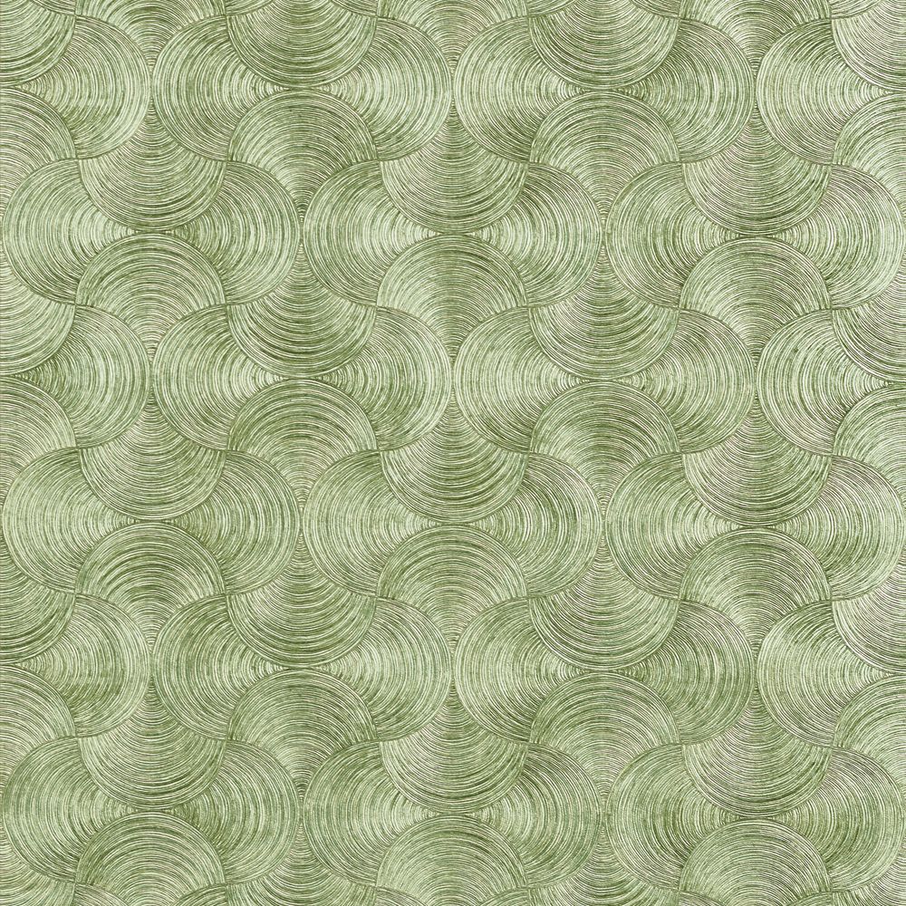 Casamance tapeet Aphelie Vert Métallique