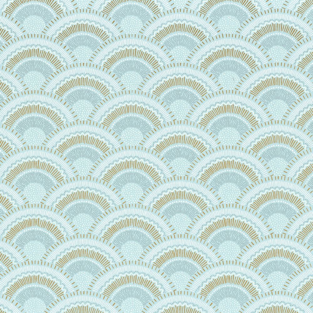 Casamance tapeet Otto Celadon