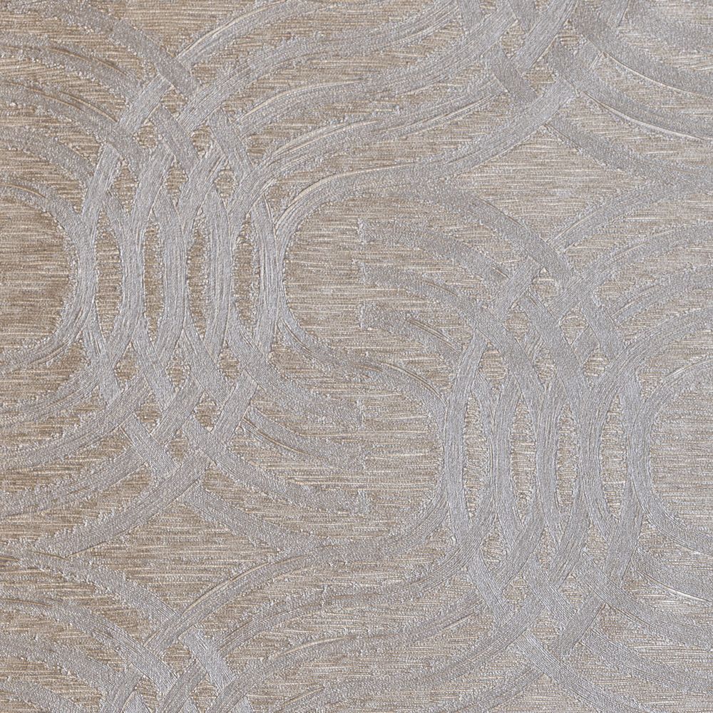 Casamance tapeet Auraria Taupe/Argenté