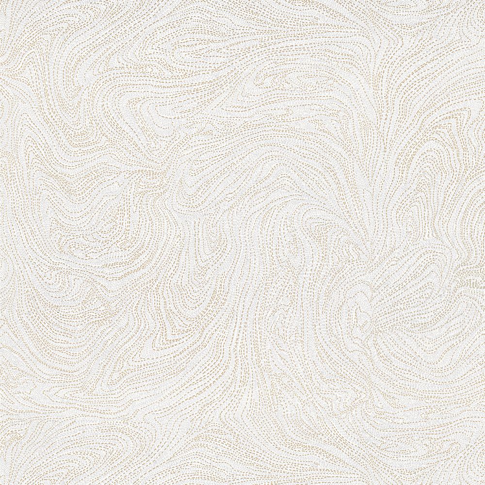 Casamance tapeet Voie Lactee Blanc/Dore