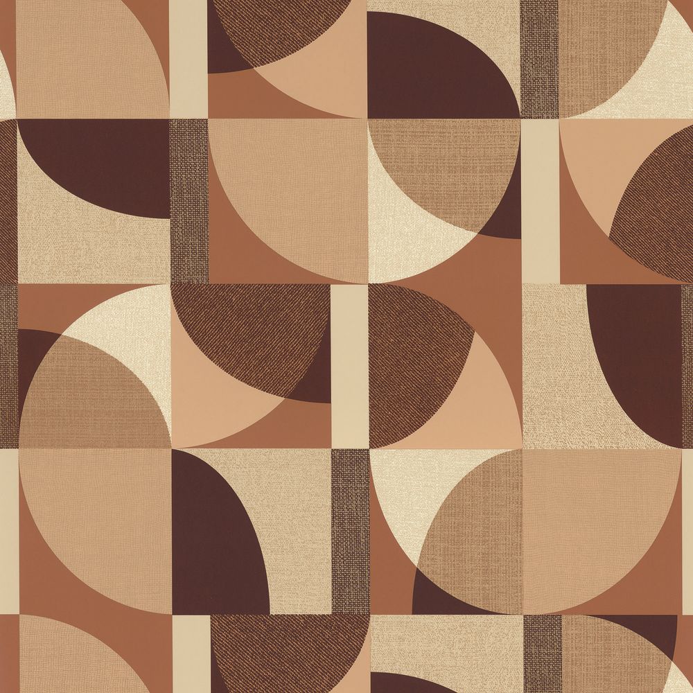 Casamance tapeet Barillet Terracotta/Peau De Pêche