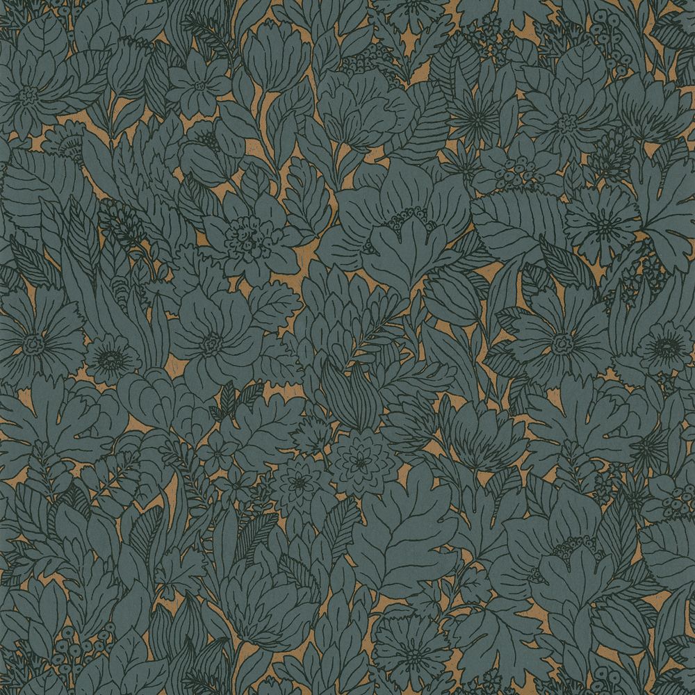 Casamance tapeet Dahlia Jaspe/Or