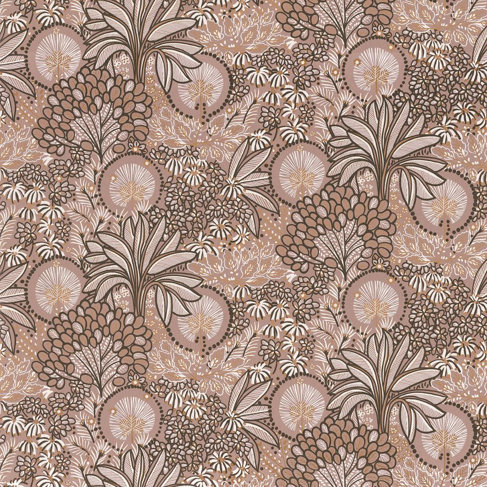 Casamance tapeet Persee Vieux Rose