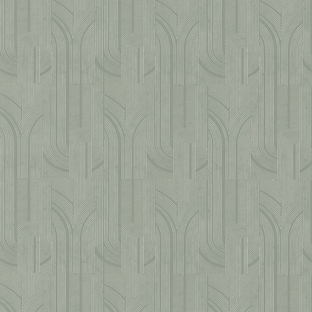 Casamance tapeet Porte Dorée Kaki Clair/Nacré
