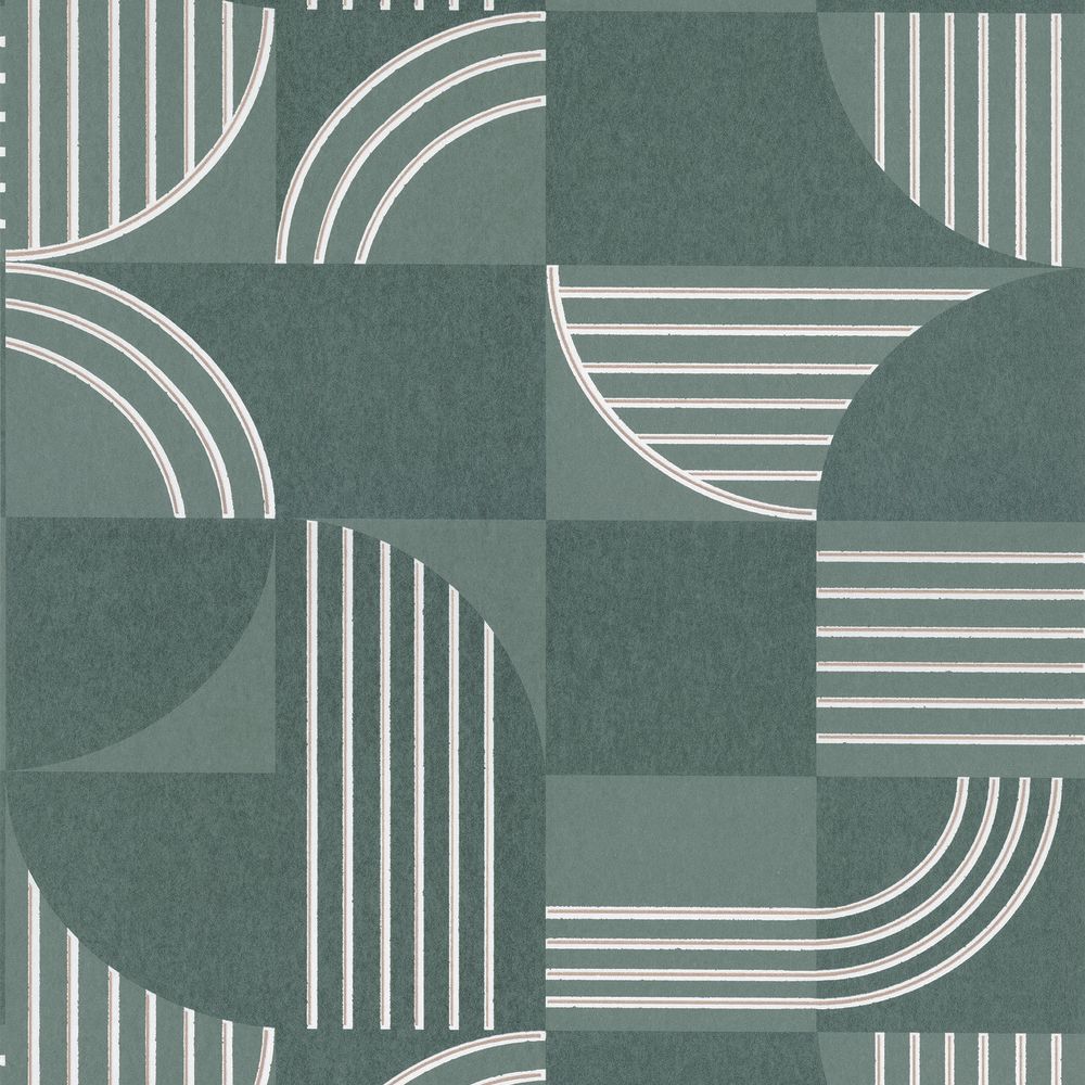 Casamance tapeet Années 30 Vert De Gris