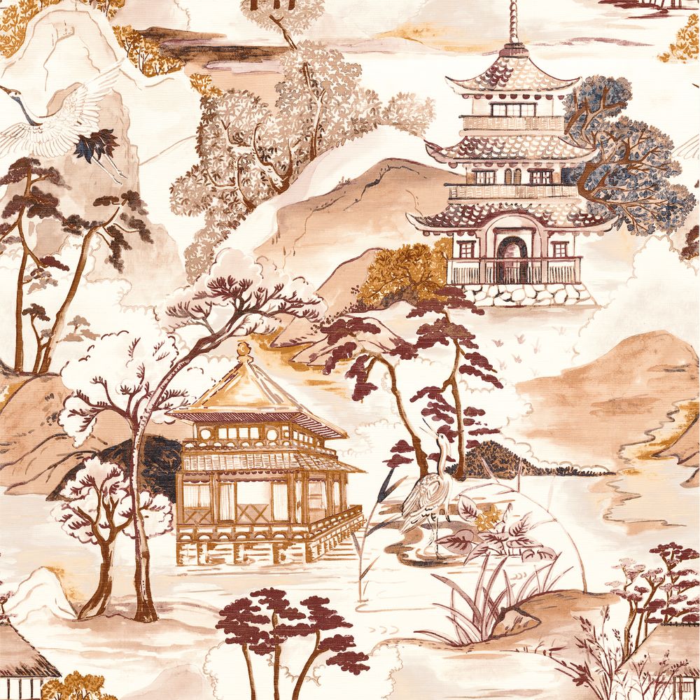 Casamance tapeet Nara Terracotta