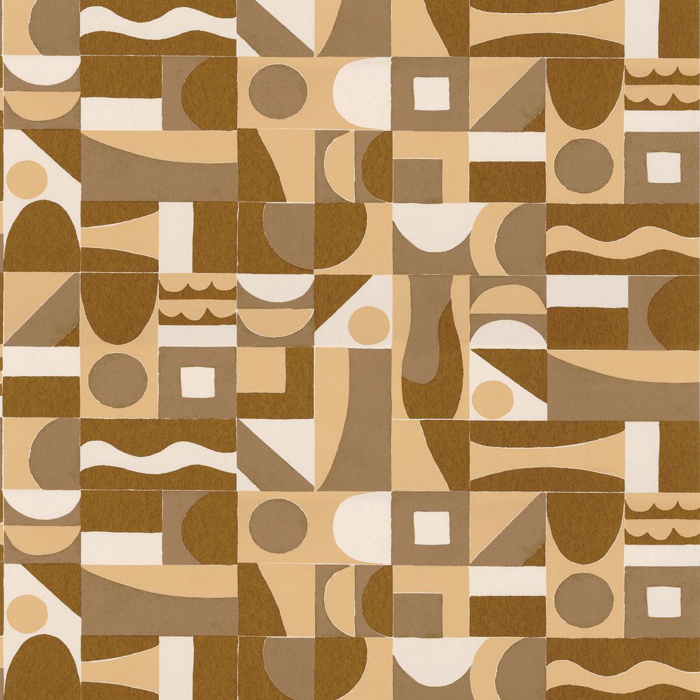Casamance tapeet Gourna Ocre/Doré