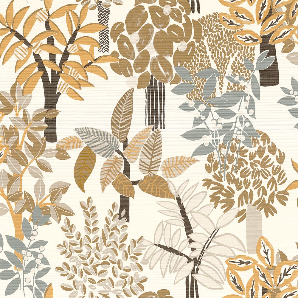 Casamance tapeet Peradeniya Blanc/Mordoré