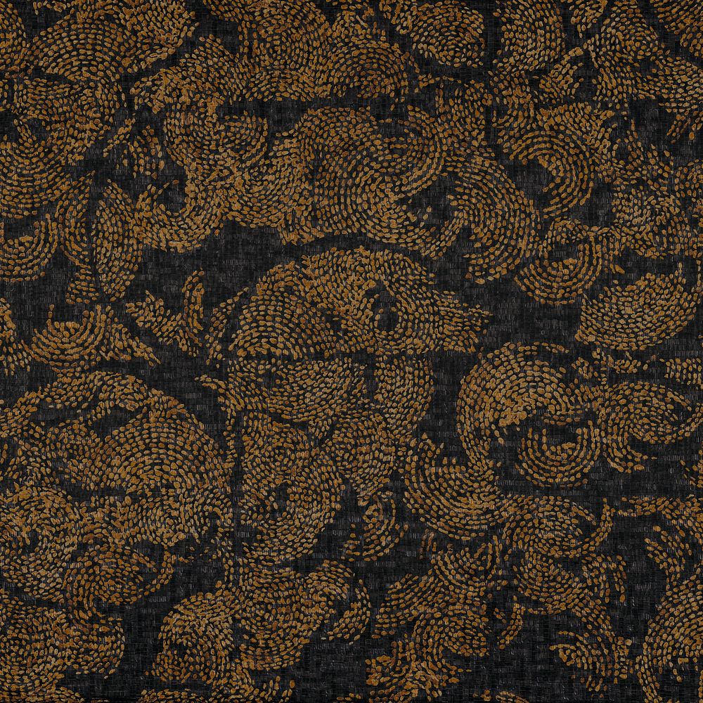 Casamance tapeet Venetie Noir/Dore