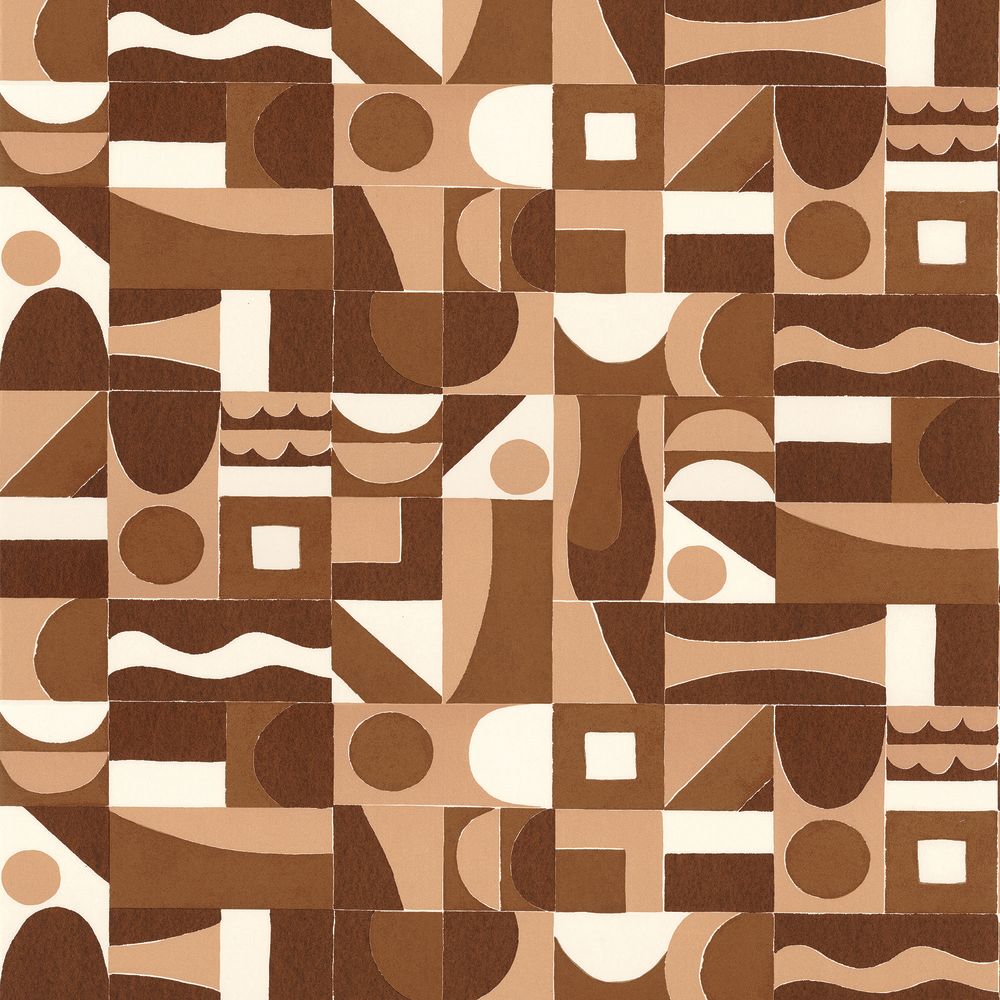 Casamance tapeet Gourna Terracotta/Cuivre
