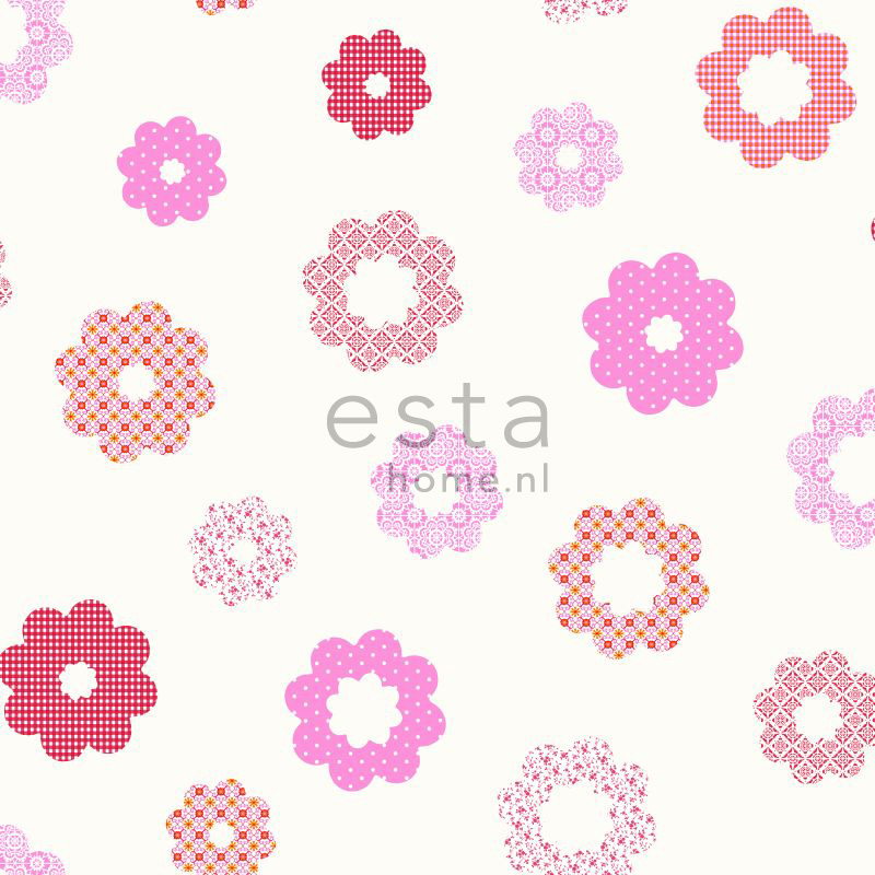 ESTAhome pits tapeet - roosa