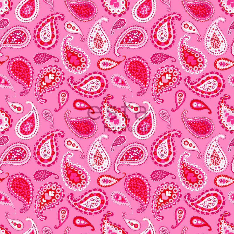 ESTAhome tapeet paisley - kommroosa
