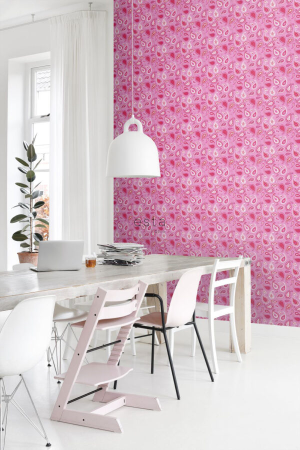 ESTAhome tapeet paisley - kommroosa