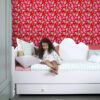 ESTAhome tapeet paisley - punane