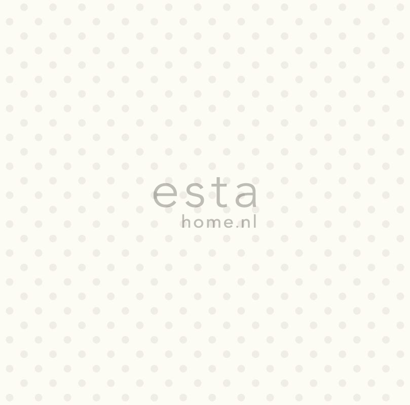 ESTAhome tapeet täpid läikiv valge