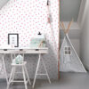 ESTAhome tapeet lilled - roosa