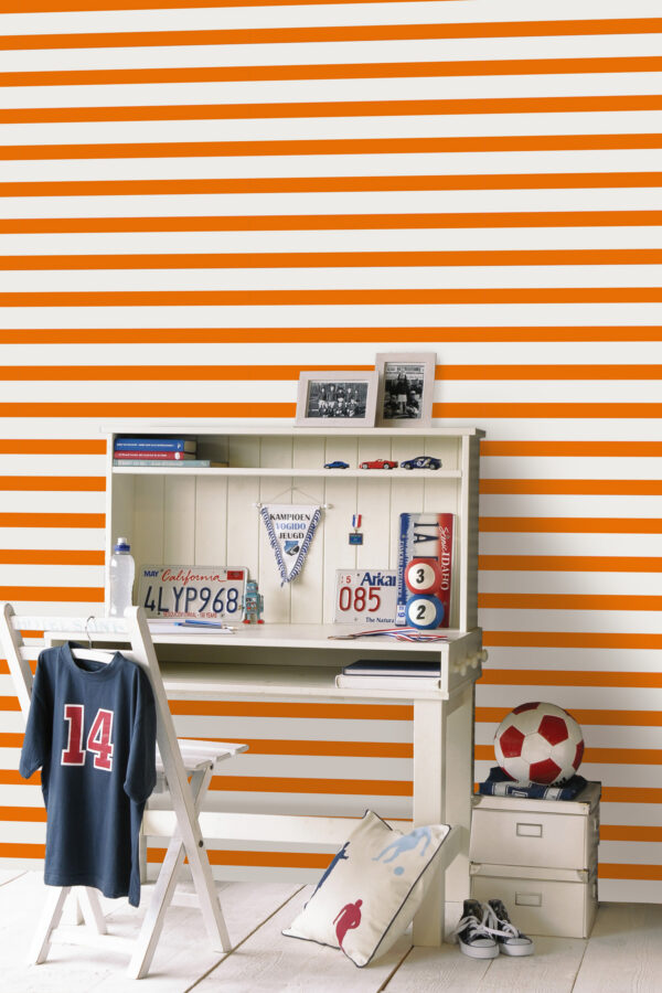 ESTAhome tapeediribad - oranž ja valge