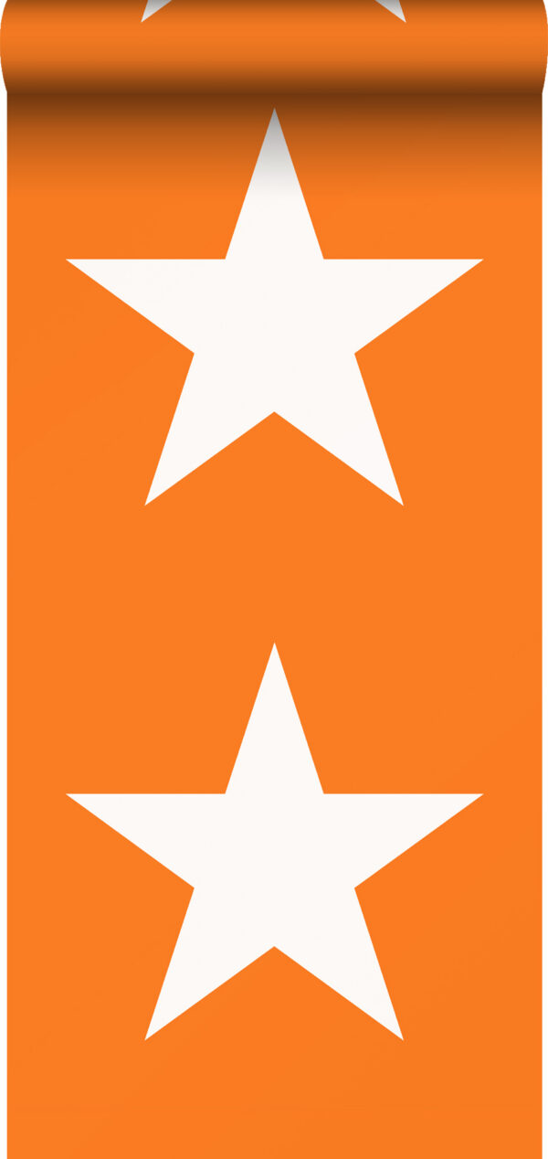 ESTAhome tapeet tähed - oranž ja valge