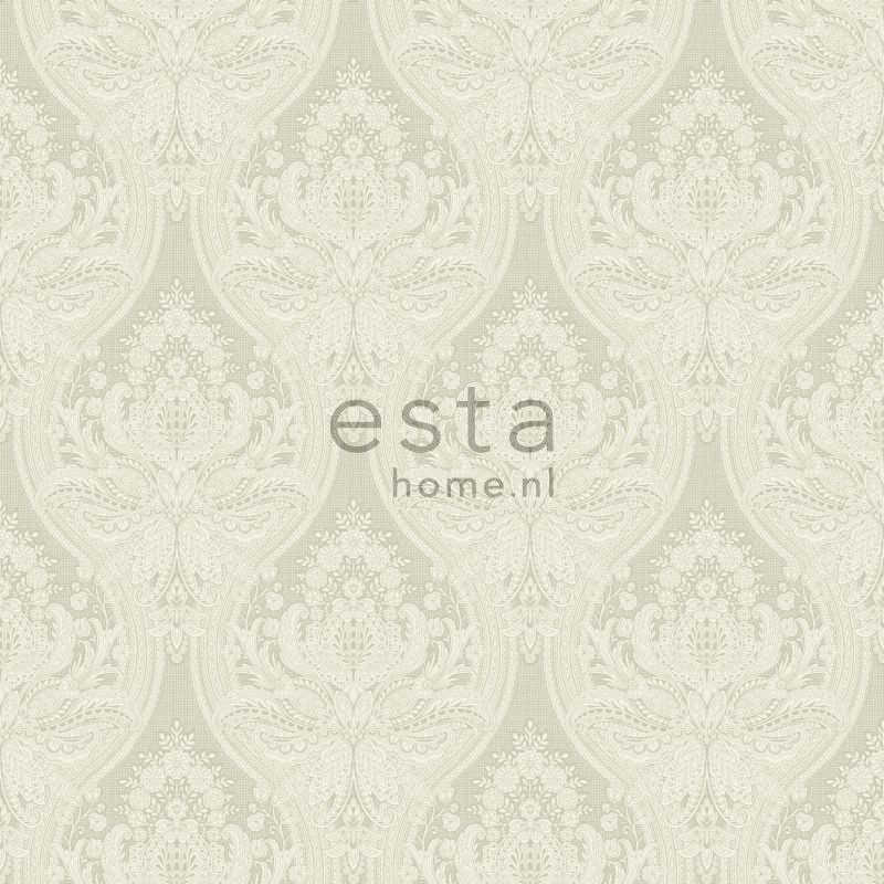 ESTAhome tapeet barokk muster - pruun